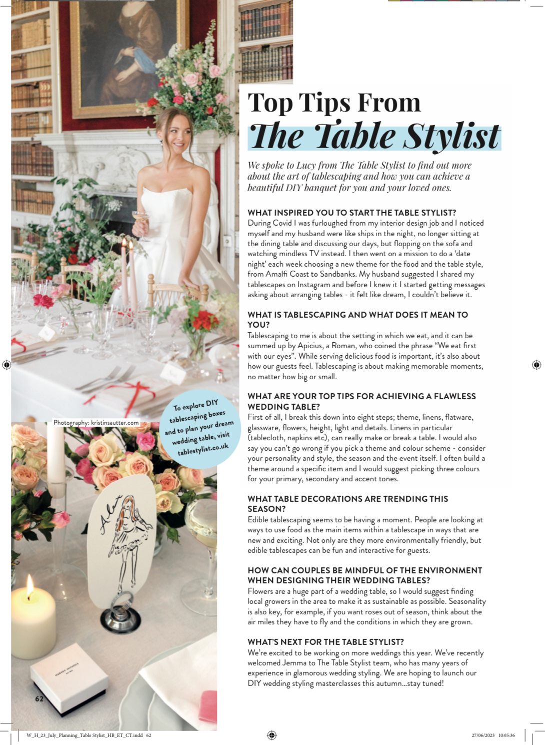 The Styled Wedding Workshop 18th April 2026 Launch Price