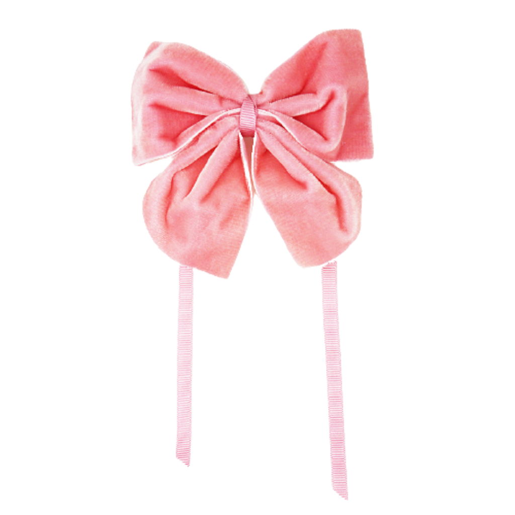 Hire Velvet Pink Napkin Bows set of four