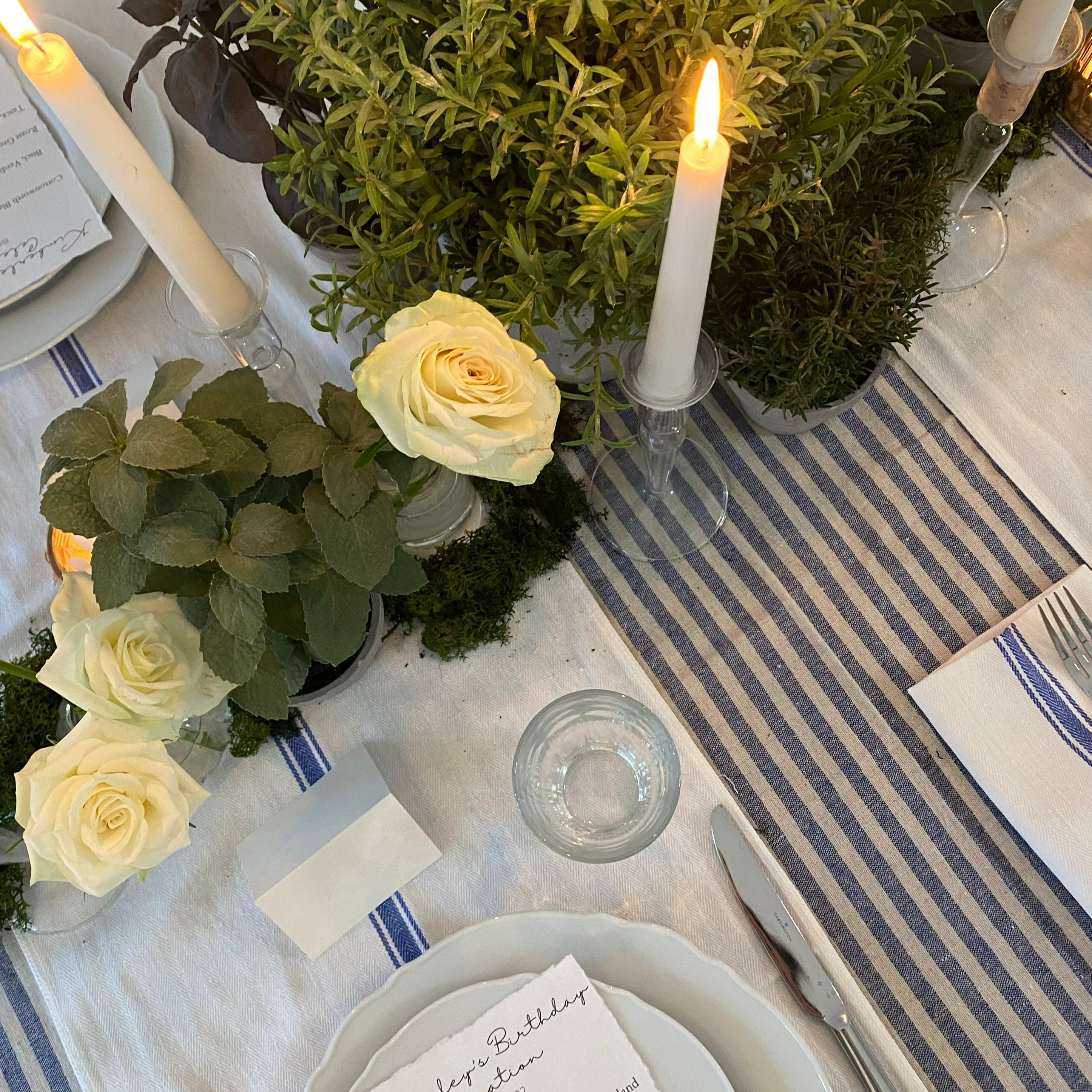 rental tablescape