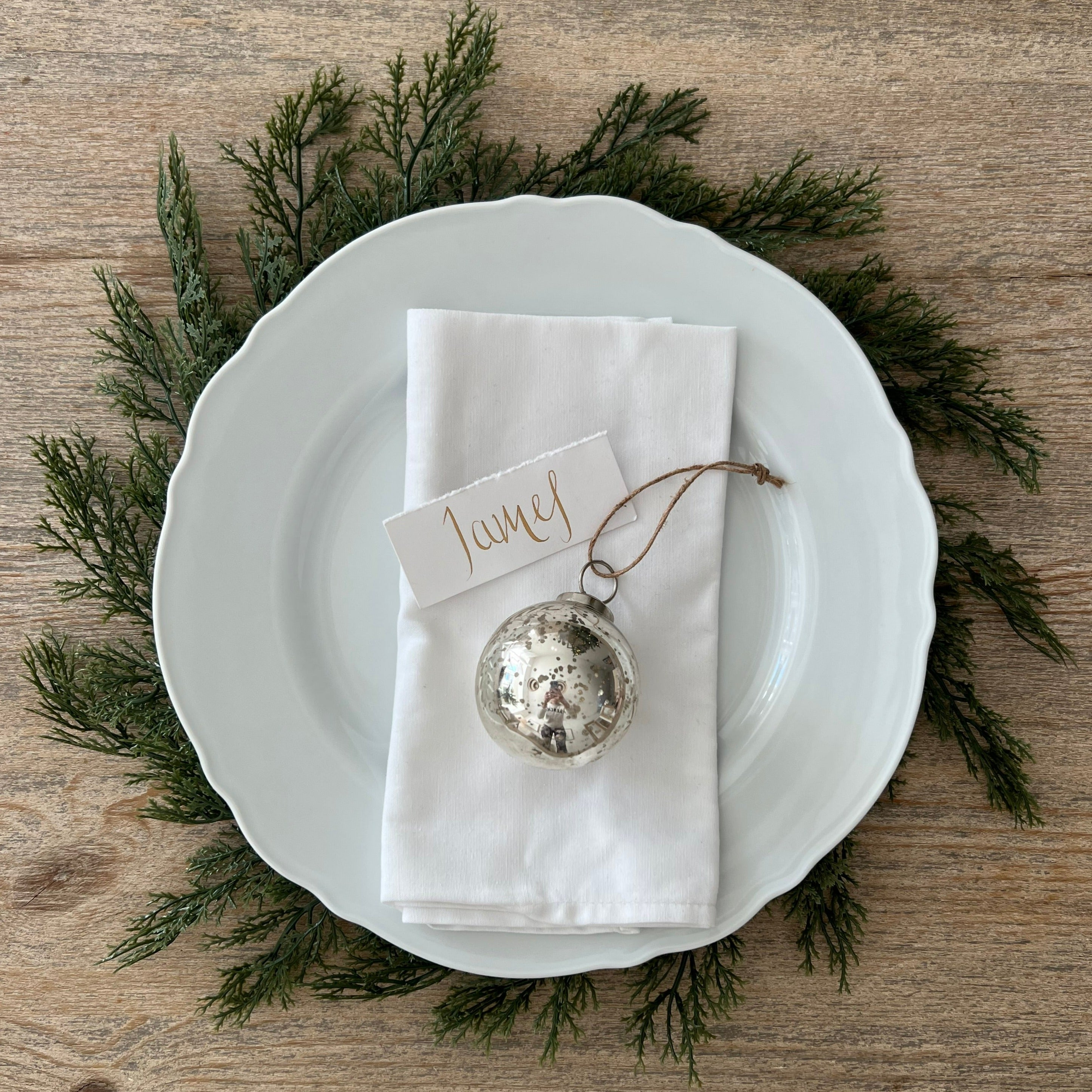 Cedar Foliage Place Mats set of four