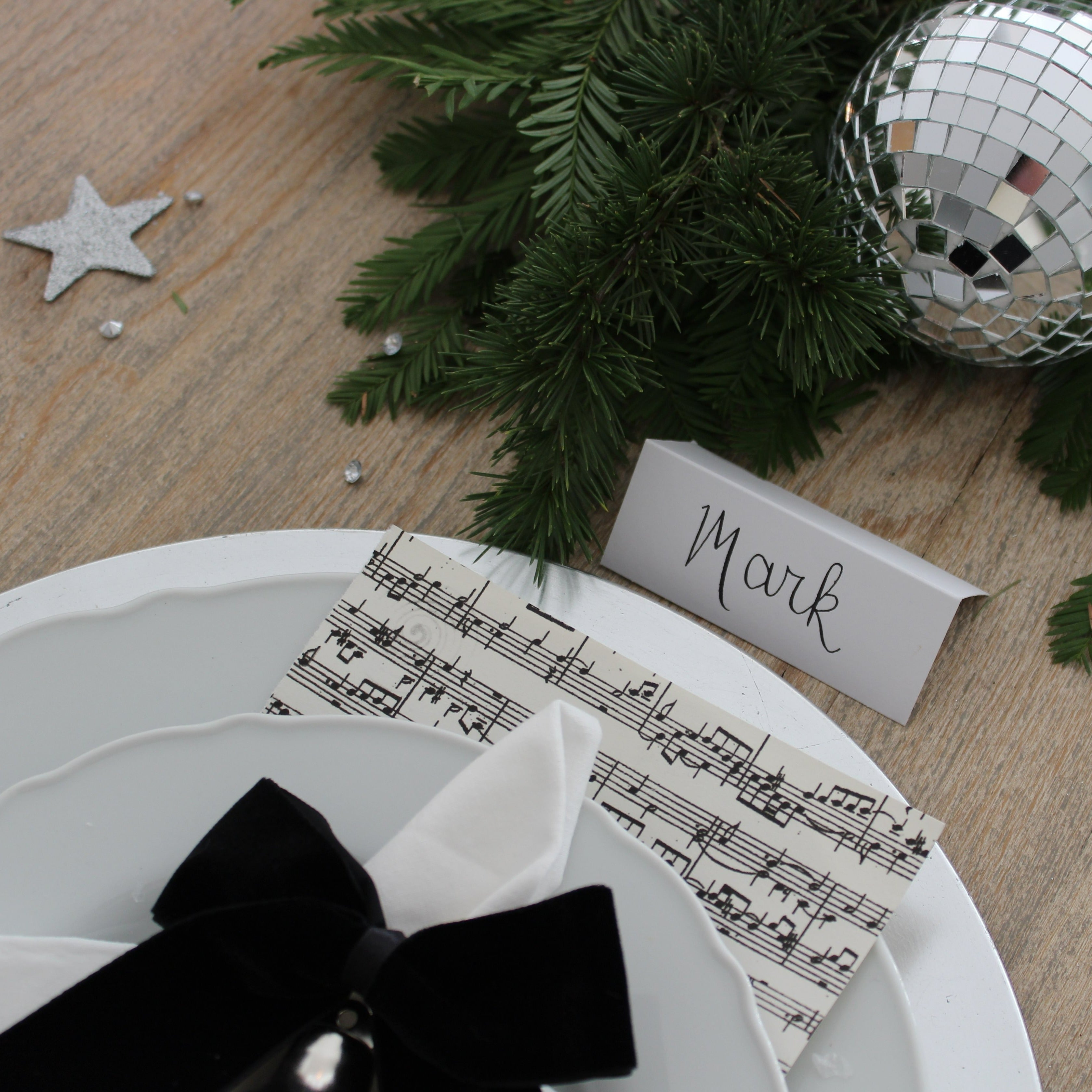 Disco Ball Party Rental Tablescape