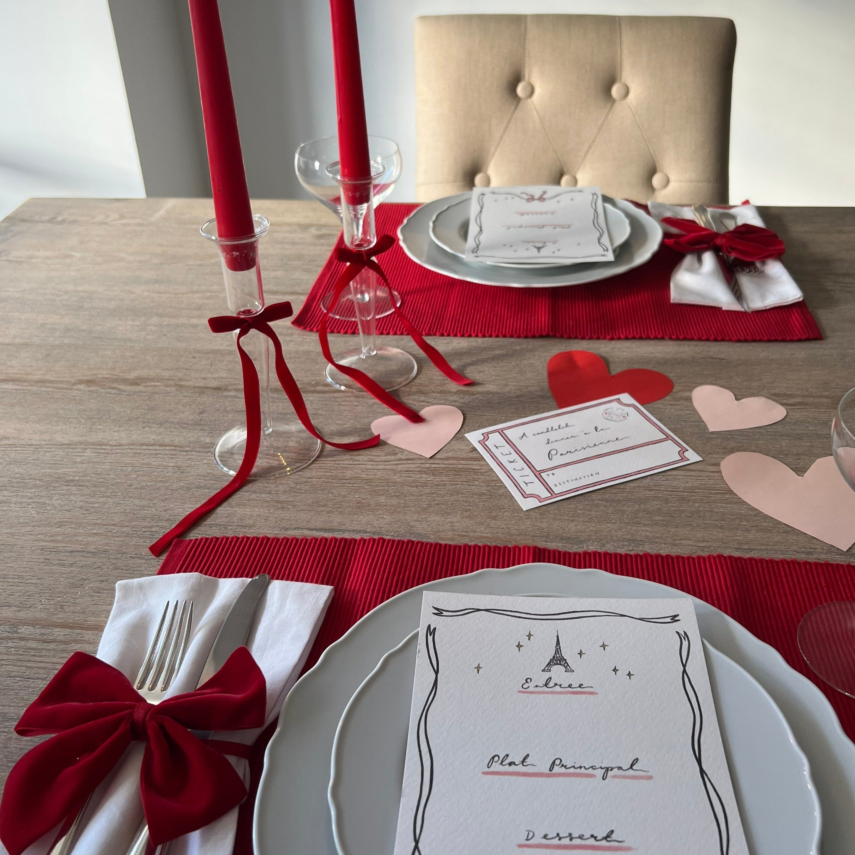 Valentine's Tablescape
