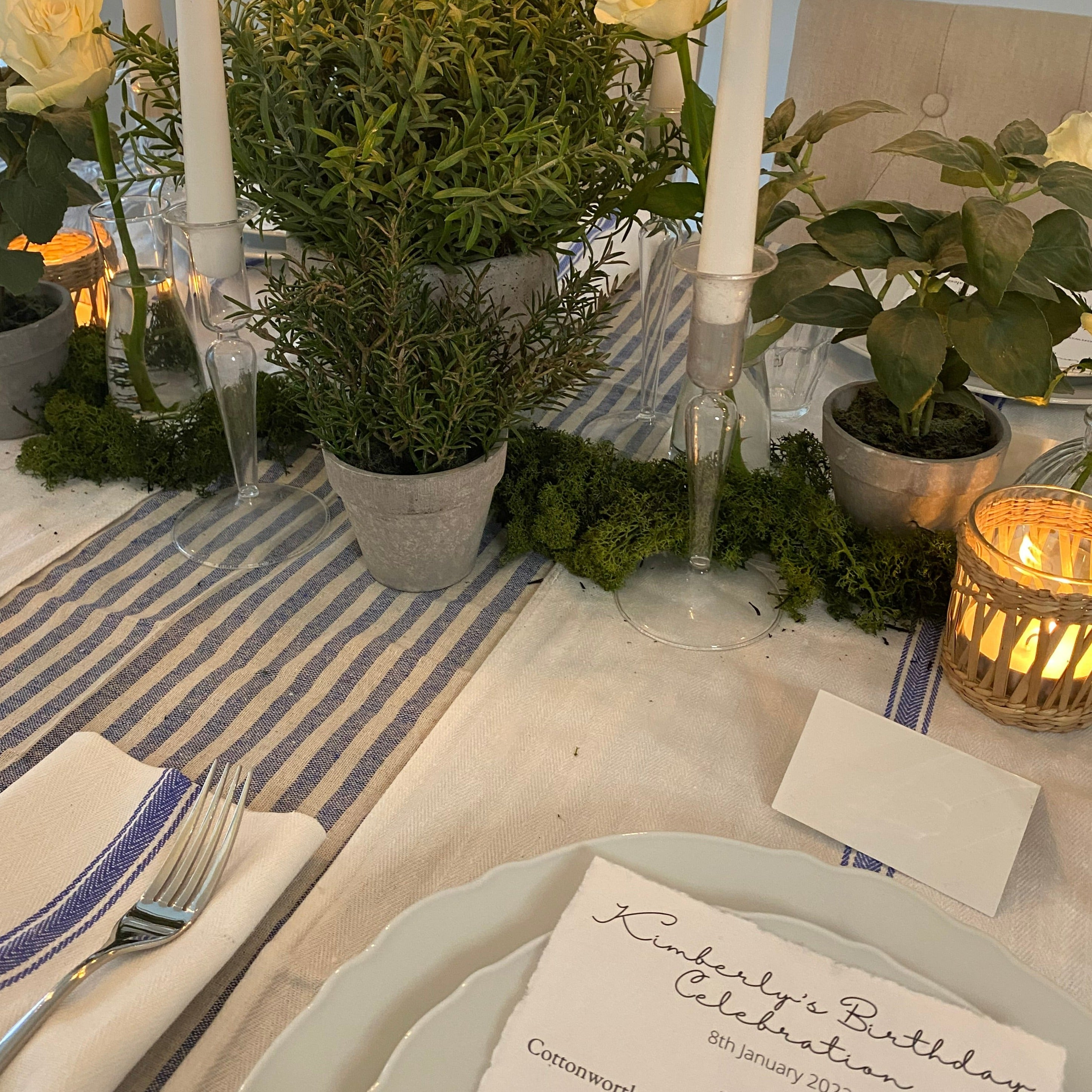 rental tablescape