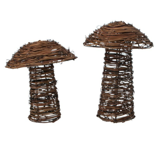 Twig Mushrooms set of two